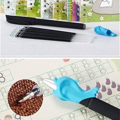 23Pcs Magic Grooved Handwriting Practice English Magic Copybook Set for Kids