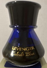 Levenger Bottled Fountain Pen Ink Set Raven Black Cocoa Amethyst Green Blue Red