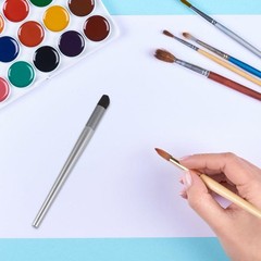 6 Pcs Blending Sticks for Drawing Oil Pastels Sponge Art Supplies Brush