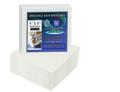 Artist Canvas Panels Boards White Black 4×4 8×10 9×12 11×14 16×20 18×24 24×36
