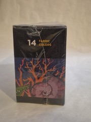 Arteza 14 Fabric Colors Premium 14×2 Fl Oz Total 28 Total Fl Oz