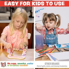 Kwik Stix Solid Tempera Paint Sticks, 144 1 Count (Pack of 144), Multicolor