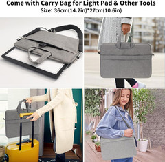 A4 Light Board with Bag for Diamond Painting, Super Bright Magnetic Light Pad…