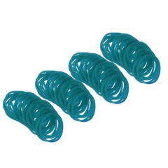 1.6″ x 3/50″ 500 Pcs Blue Elastics Rubber Bands for Office File Folder