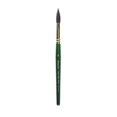 Watercolor Paint Brush Soft Synthetic Hair Mixed Squirrel Hair Pointed Round Mop