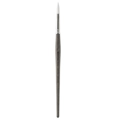 Perla Series 1430 Short Handle Round Artist Watercolor Brush, 10, White Toray…