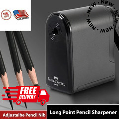 Faber Castell Artists Long Point Pencil Sharpener Manual for Art Charcoal
