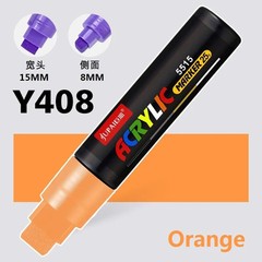 Acrylic Marker Pens Large Capacity 8mm 15mm Wide Line 15 Colors Poster Drawing