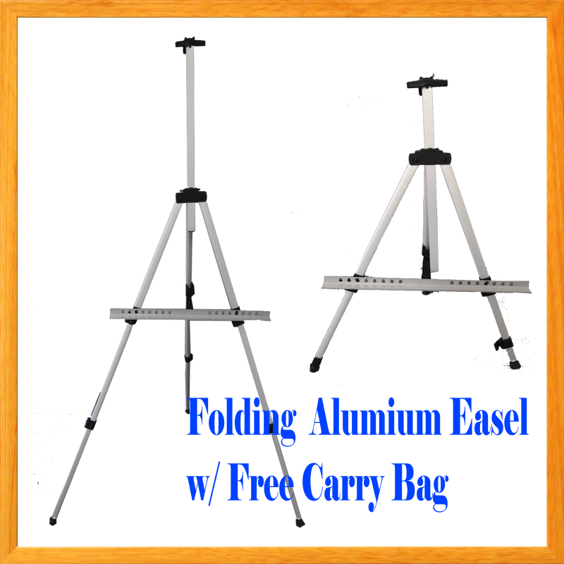 Tripod Display Easel Presentation Rack Exhibition Menu Art Adjustable Aluminum