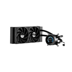 CPU Liquid Cooler, AIO CPU Water Cooler – 120mm PWN Fans, Pump, 1.8” Displa…
