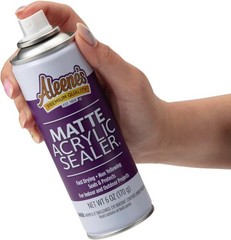 Durable Clear Acrylic Sealer Spray, 6oz – Matte Finish Ideal for Crafts
