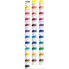 Mijello Mission Gold Class Pure Pigment Watercolor Set 15ml 34 Colors MWC-1534P