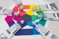 Schmincke – AKADEMIE® Gouache, 10 x 2,03 fl oz / 60 ml tubes, 72 210 097, 1
