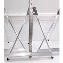 Aluminum Tabletop Easel Folding Tripod Display Stand Silver 17.5 Inch – 1 ONLY