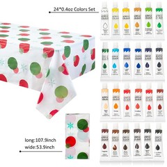 185 Pcs Art Painting Supplies Set – 100 Brushes, 24 Acrylics, Easels, Canvas & M