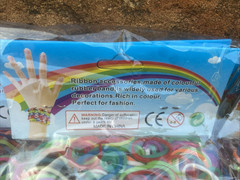 Colourful MIxed Loom Bands with Clips – 12 X 300 Multipack – New Sealed