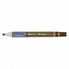DYKEM MARKERS BRITE-MARK 2 PC INDUSTRIAL ALL PURPOSE GOLD #84051