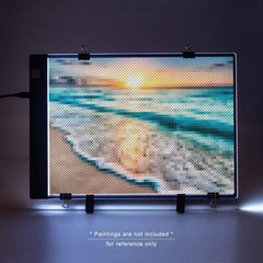 Diamond Painting A4 LED Light Pad, Ultra-Thin Adjustable Brightness Diamond Art