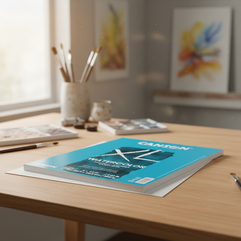 9×12 Cold Press Watercolor Pad – 30 Sheets of 140lb Heavyweight Paper