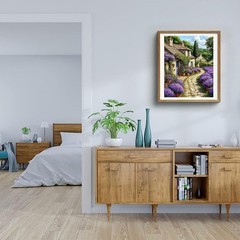 Frameless 16×20 Landscape Paint by Numbers for Adults – Gift-Worthy Art Kit