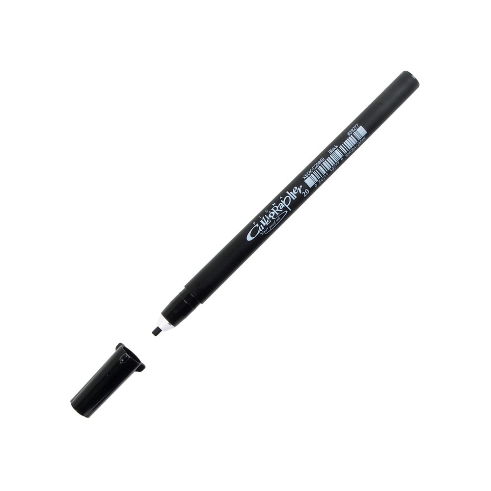 XSDK-C20-49 Sakura Pigma Calligrapher Pen, 2.0mm Chisel, Black Ink, Pack of 1