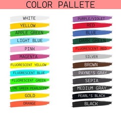 NO-NAME Airbrush Paint Set – Opaque & Water-Based Acrylic