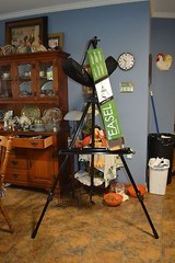 BRAND NEW BLACK ALUMINUM FIELD ART PAINTING EASEL W/ CARRYING BAG & WARRANTY