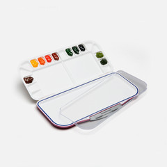 MijELLO Watercolor Palette MWP-3018 Fusion Airtight Leak-proof 11x3x0.9“ 18well