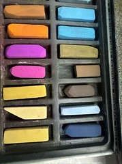 Vintage Lot Of Lyra Oil Pastels And Non Smear Pastels Acid Lignin Free Germany