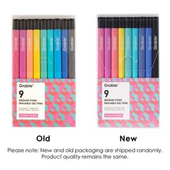 Grabie Erasable Gel Pens, Medium Point 0.7 mm Erasable Pens, Make Mistakes Di…