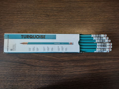 SANFORD PRISMACOLOR 375 SERIES TURQUOISE 6H (2273) DRAWING PENCIL 1 DOZEN