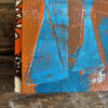 rust & blue medium lined fabric journal - Image 7