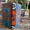 rust & blue medium lined fabric journal - Image 4