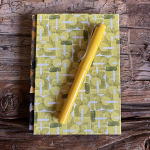 COUNTER collection: VOLUME/JENNY medium lined fabric journal