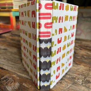 COUNTER collection: AREA/PATTY medium lined fabric journal