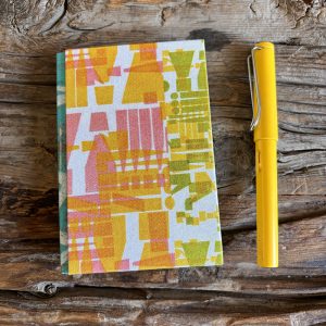 PUNC*T collection: HARMONIZE/OLGA small lined fabric journal