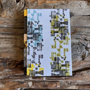 PUNC*T collection: INTERLUDE/NICOLE small lined fabric journal