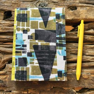 PUNC*T collection:EXCLAIM!/AYANA medium lined fabric journal